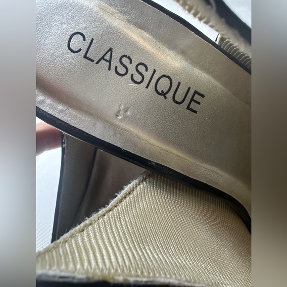 heels, Classique,brand, black color, number 10W - Picture 9 of 12